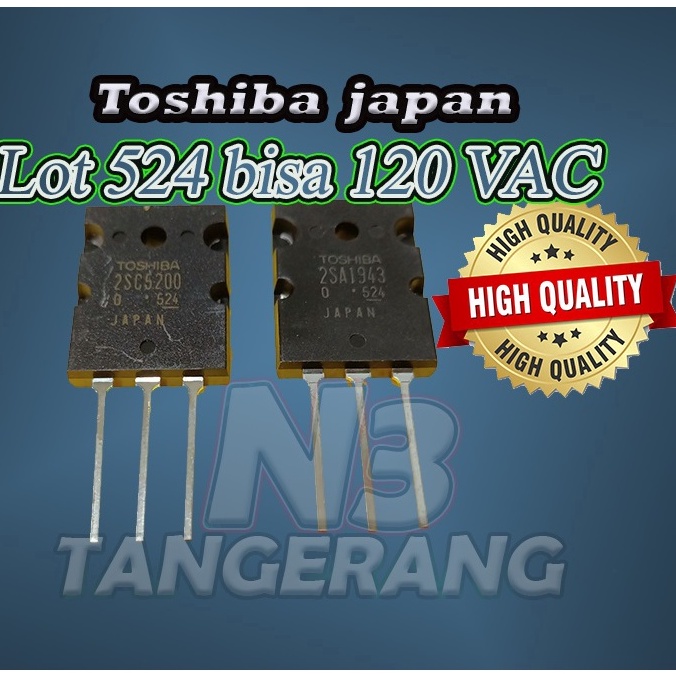 Terbaru TOSHIBA FINAL TR C5200 A1943  5200 1943 lot 524 Terlaku.