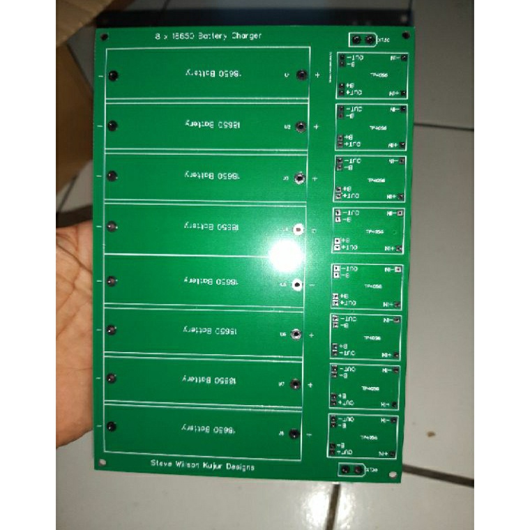 Sabet Promo2y2Xm PCB charger baterai 18650 8 slot TP4056 protec