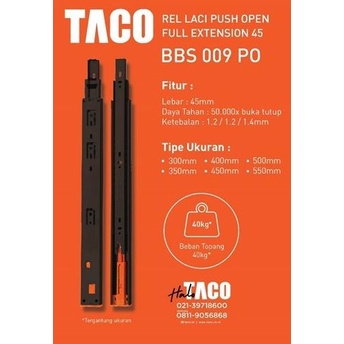 Sale Rel Laci Push Open Taco Termurah Terlaris