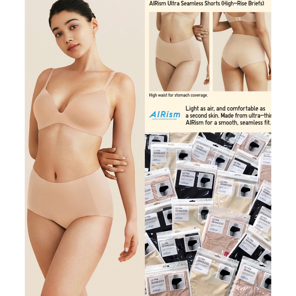 MURAH Uniqlo Airsm Ultra Seamless Panty