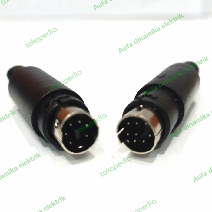 ' mini din 6 pin dan 8 pin ps2 connector male