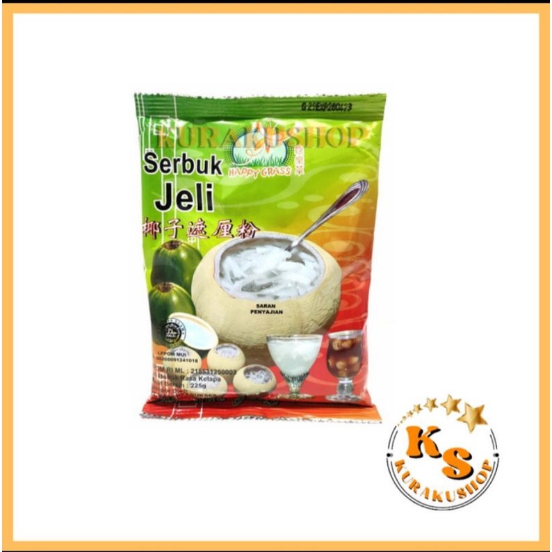 

Coconut Jelly Powder Serbuk Jelly Happy Grass