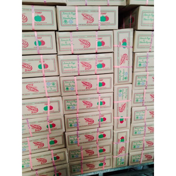 

Terasi Udang Cap Tomat Isi 1000Pcs/@8Gr X 1000Pcs/ Terasi Udang 1Dus