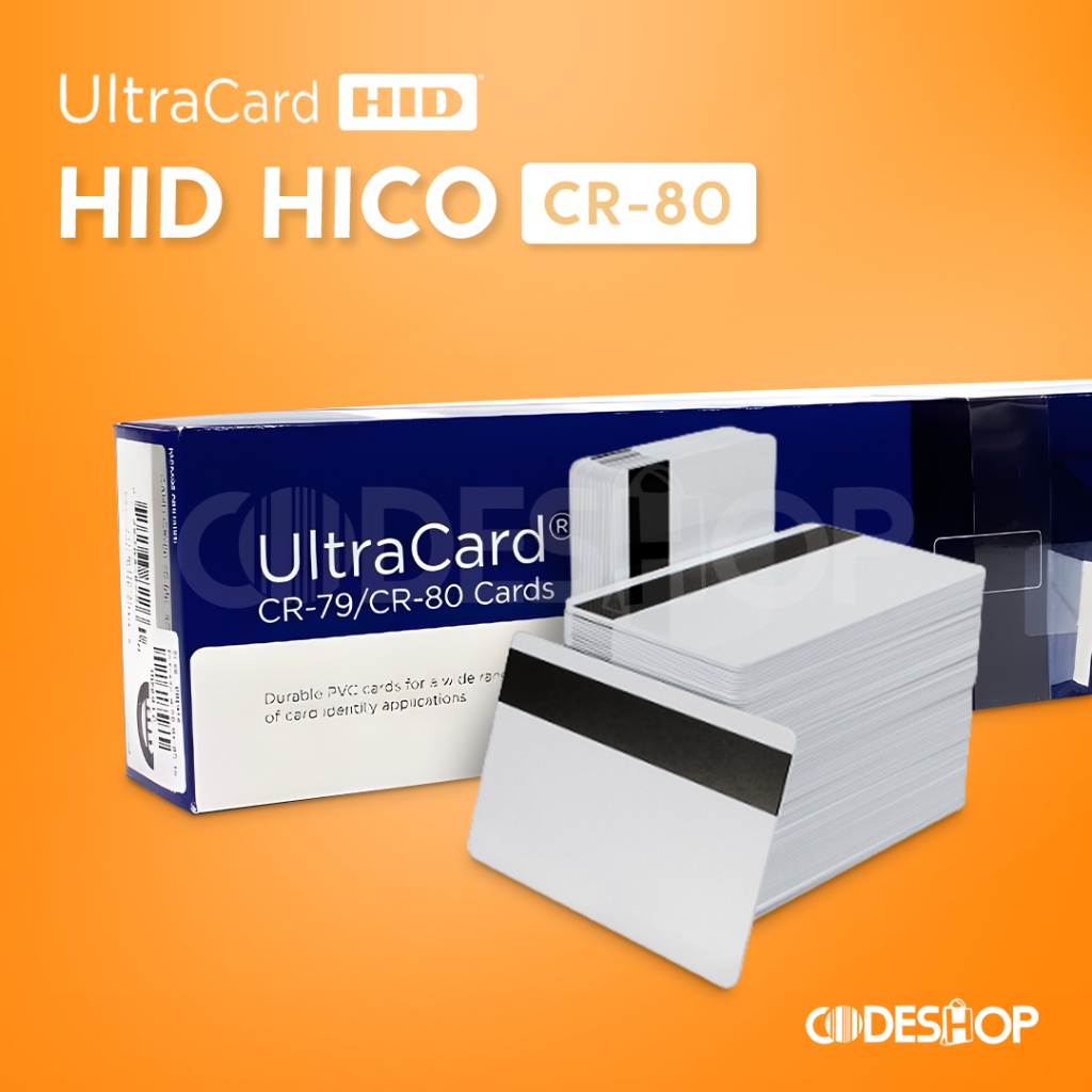 

Ultracard HiCo PVC CARD HID di Lengkapi Magnetic - ORIGINAL
