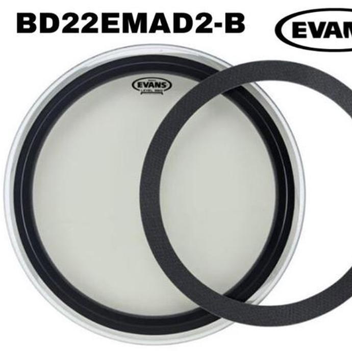 Evans BD22EMAD2 --- EMAD2 22-inch Bass Drum Head