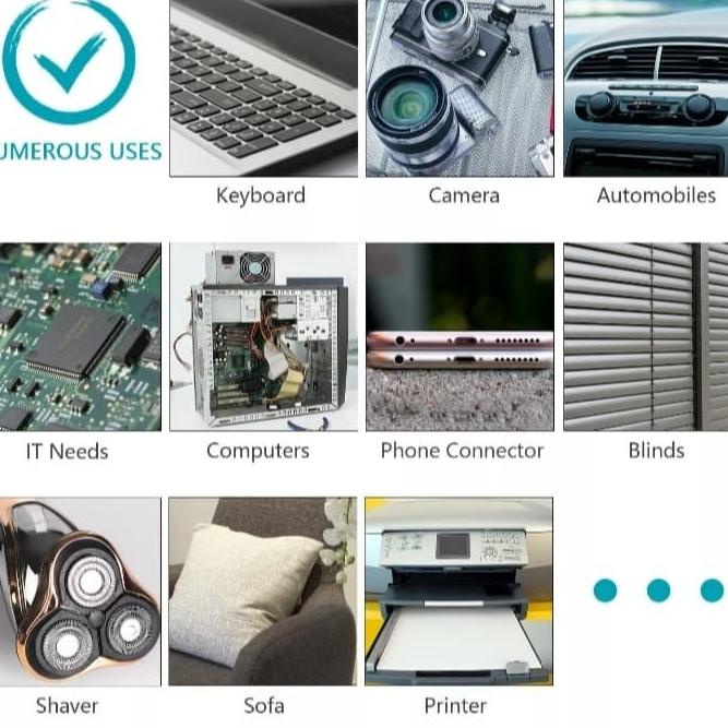 Opolar Cordless Air Duster Blower For Computer, Camera, Home