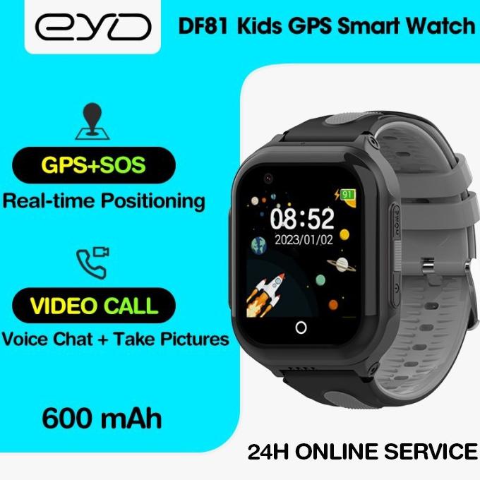EYD Smartwatch Anak GPS Tracker Video Call SOS Jam Tangan Anak - Anak