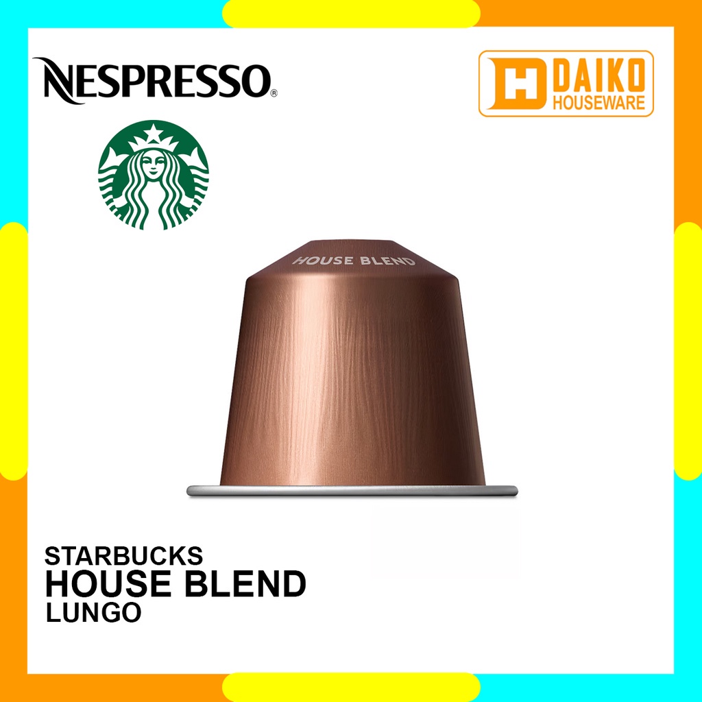 

Starbus Capsule By Nespresso House Blend Coffee Capsules