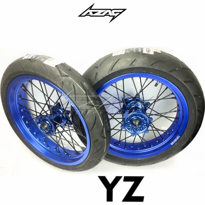 

Terlaris Ban Set Yamaha Yz 125 250 Supermoto Velg Expedition Tromol Cnc Gytr