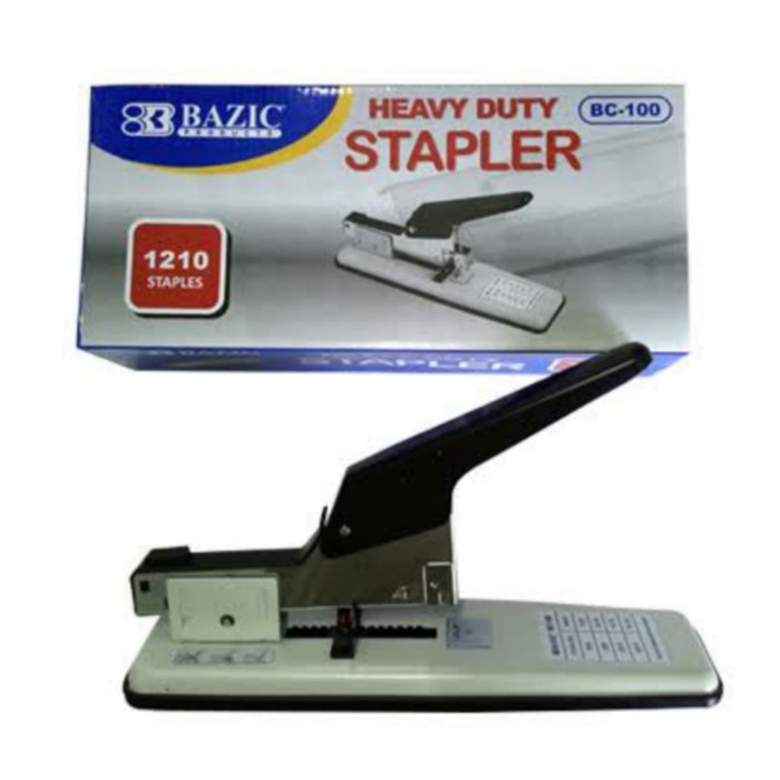 

Terlaris Stapler Jilid Staples Jilid Stapler Fotocopy Heavy Duty Bazic 100 Lbr
