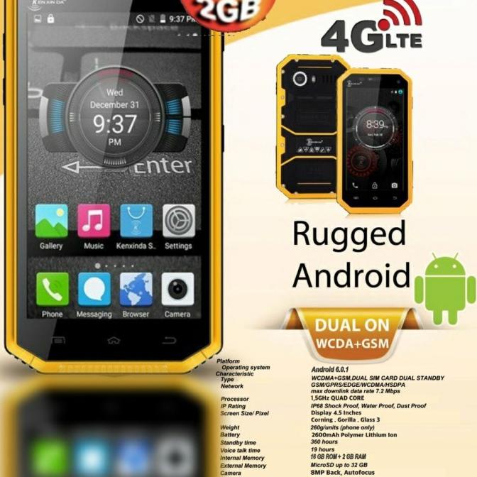 Rugged Phone 4G