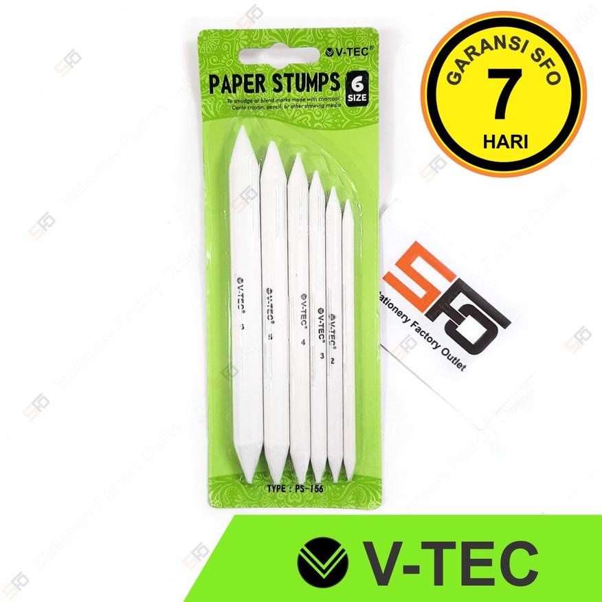 

Grosir Paper Stump V-Tec Isi 6 - Ps-156 Blending Pencil - Sfo Semarang Official