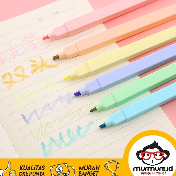 

Sikat Habis MURMURE.ID | STABILO WARNA WARNI PASTEL SET 6 PCS WARNA MURAH LUCU READY STOCK BERKUALITAS PN104