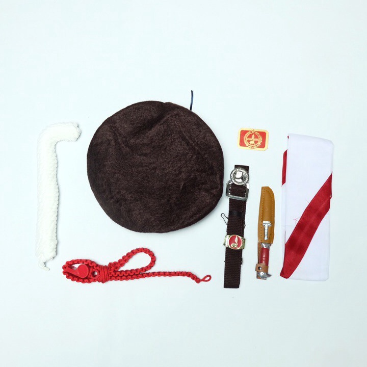 

(O11♡/Z♥) Alat Perlengkapan Pramuka Cowok Lengkap Sekolah SD- muurah.!