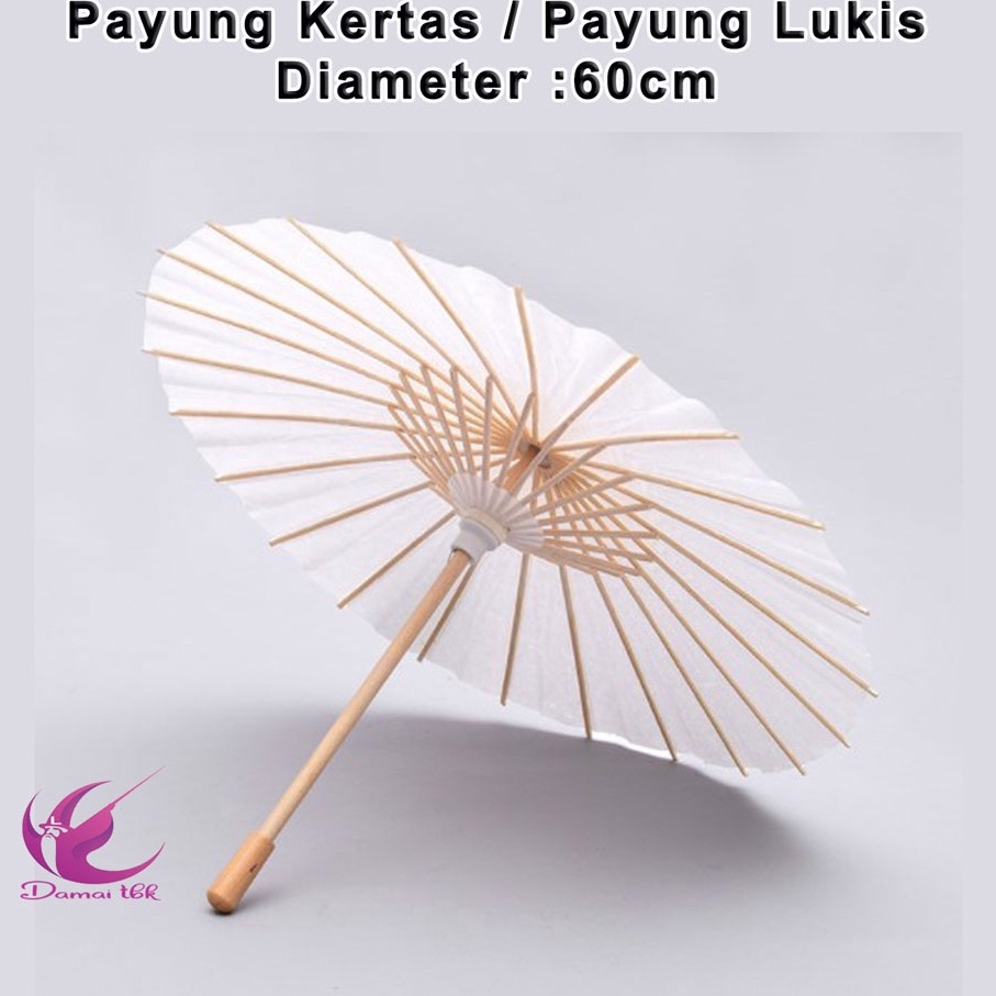 

(C6➸/I☼) Payung kertas payung lukis (Diameter : 60cm / 20cm / 40cm )- berrkualitas..!