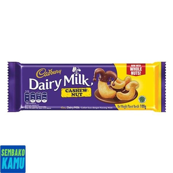 

Cadbury Cashew Nut 90 gr - Coklat