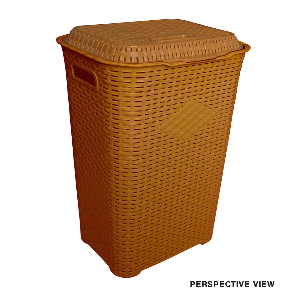 Cq Club Plastic Furniture Club Rattan Laundry Basket (CRB 800)/CRB500 ⋆ ❅