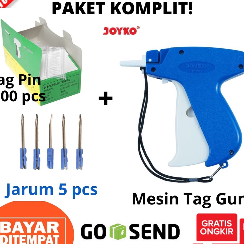 

(❤✓HW T) TAG GUN MEREK Joyko Alat Tembak Pemasang Label Bandrol Harga HangTag TG-600 TERMURAH / viiral..!