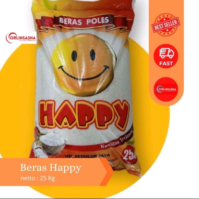 

Beras happy 1kg free kopi 1bji