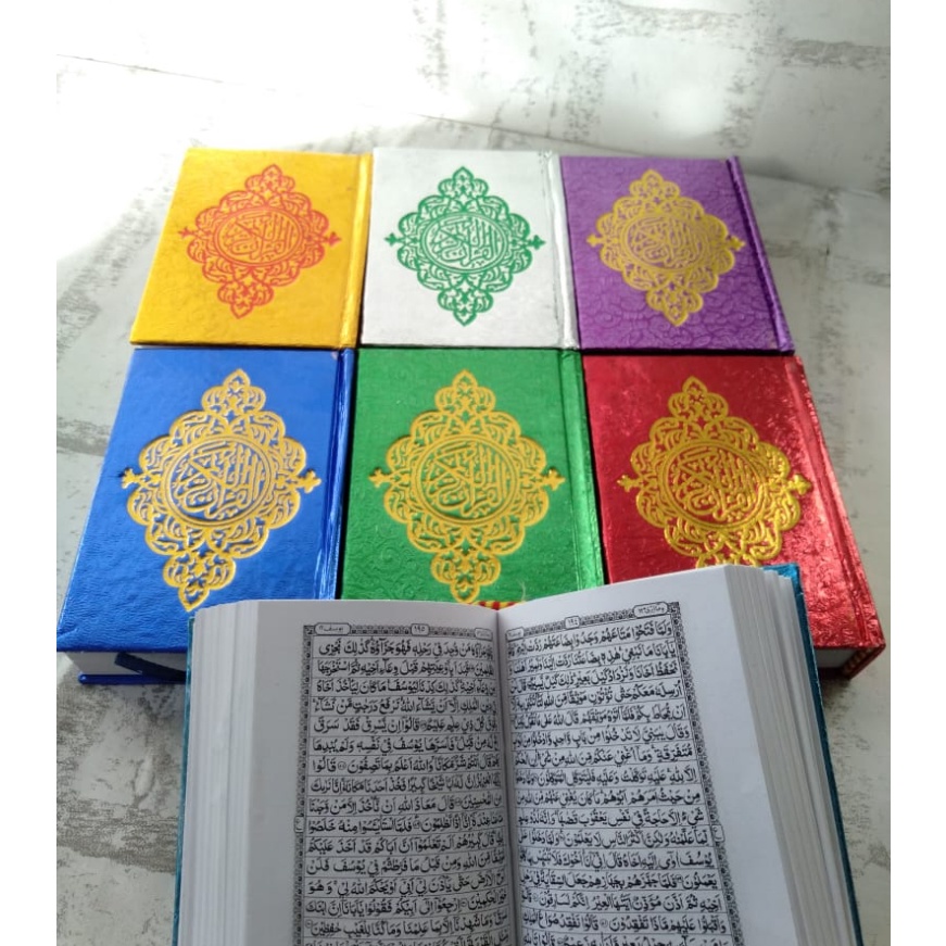 (AQ➲.W➲] Al Quran Metalic Saku / AlQuran Mini Metalicberkuaalitas.