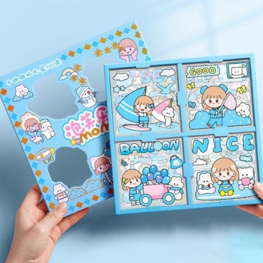 

Viral 100 Lembar Stiker Motif Momo Kartun Korea Lucu Anti Air Dekorasi Handbook Scrapbook