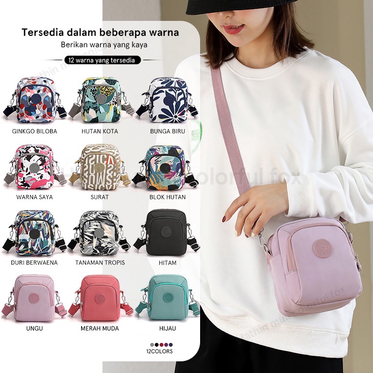 TERPERCAYA Hathin miui murah sling bag mini waist bag Tas Selempang Wanita phone bag Korean Look Cut
