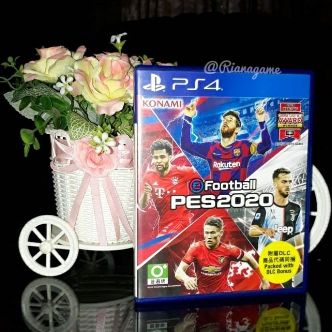 (❤H/9Fご) BD Kaset PS4 PES 2020 Pro Evolution Soccer 2021 Reg 2 Game PS 4 Bekas Second Mulus supeer.k