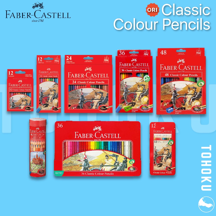 

(➲ G»3Y> [Lengkap] Faber-Castell Classic Color Pencils | 12-24-36-48- super.kerren.