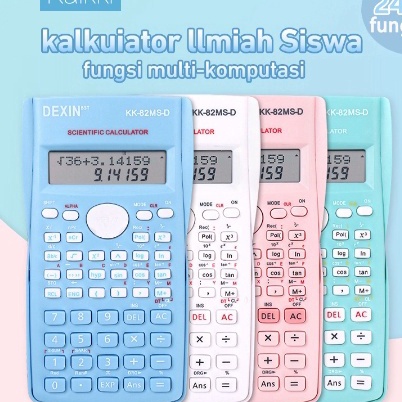 

(FP♥/T☼] Kalkulator Sekolah Scientific 82MS Colour - Calculator Ujian Sin Cos Tan Function 240+/ banyak diiminati!