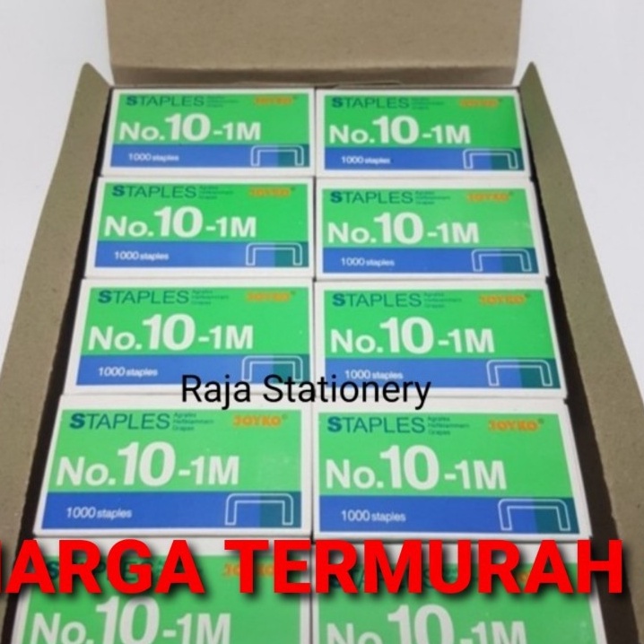 

[J-ごB✯I] TERMURAH!! STAPLES JOYKO NO.10 KECIL ISI STAPLER REFILL HEKTER NO.10-1M 1 DUS ISI 20 /kekiniian.