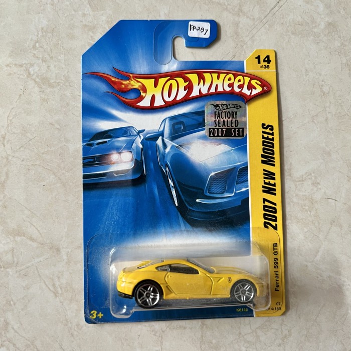 DISKON SPESIAL HOT WHEELS FERRARI 599 GTB FACTORY SEALED TERLARIS