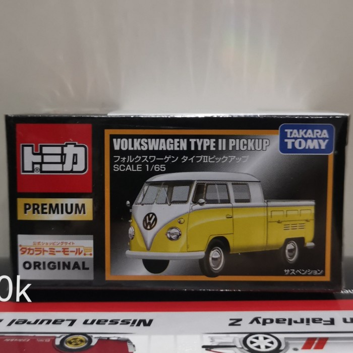 PROMO TOMICA PREMIUM VOLKSWAGEN TYPE II PICKUP KUNING NO NUMBER VW T2 ONLINE TERMURAH