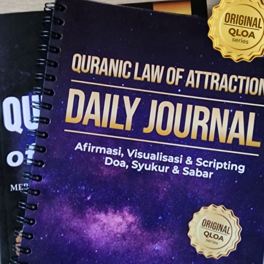

(E0➸/P❤) Paket QLOA + Daily Journal/ muraah.!