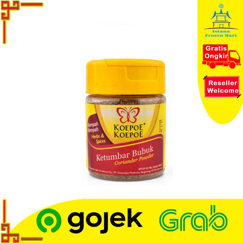 

Ketumbar Bubuk KOEPOE KOEPOE Coriander Powder Kupu 25 GR