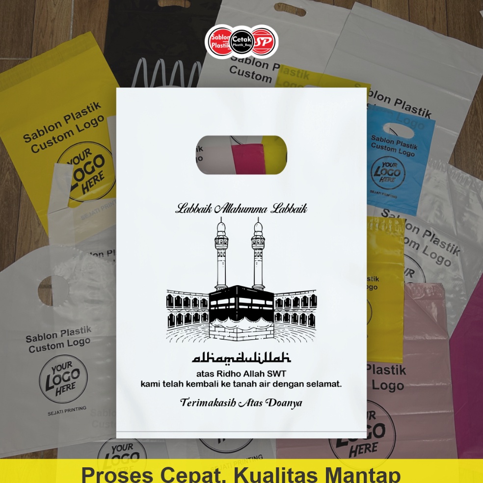 

[CODE BARANG 105AFW] (Isi 50Pcs Size 25 x 35) Kantong Plastik Ibadah Haji, Umroh, Lebaran Haji | Kantong Plastik Souvenir Haji & Umroh, Kemasan Parcel Haji Terhitz