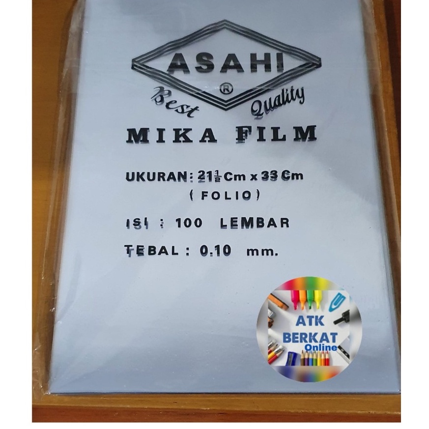 

QOYU-70 [100 pcs]Cover mika plastik jilid 0.10 mm 192