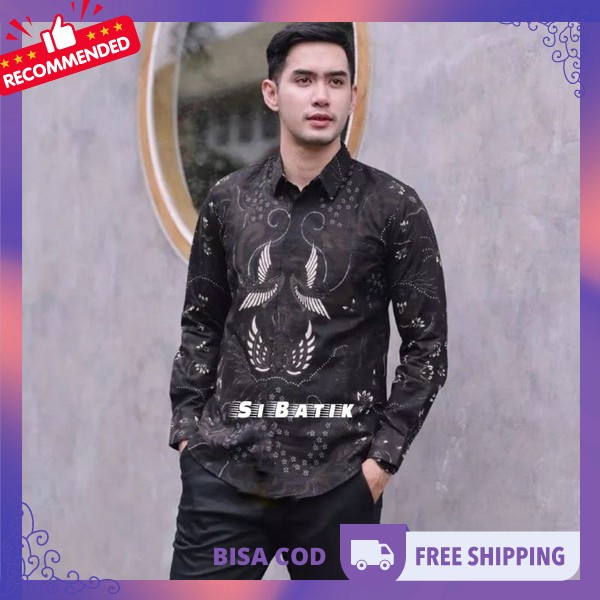Bstik Dewasa Modrn Hwm Pria Peremium Termurah Kemeja Laki Pesta Atasan Best Seller Hem Spesial Batik