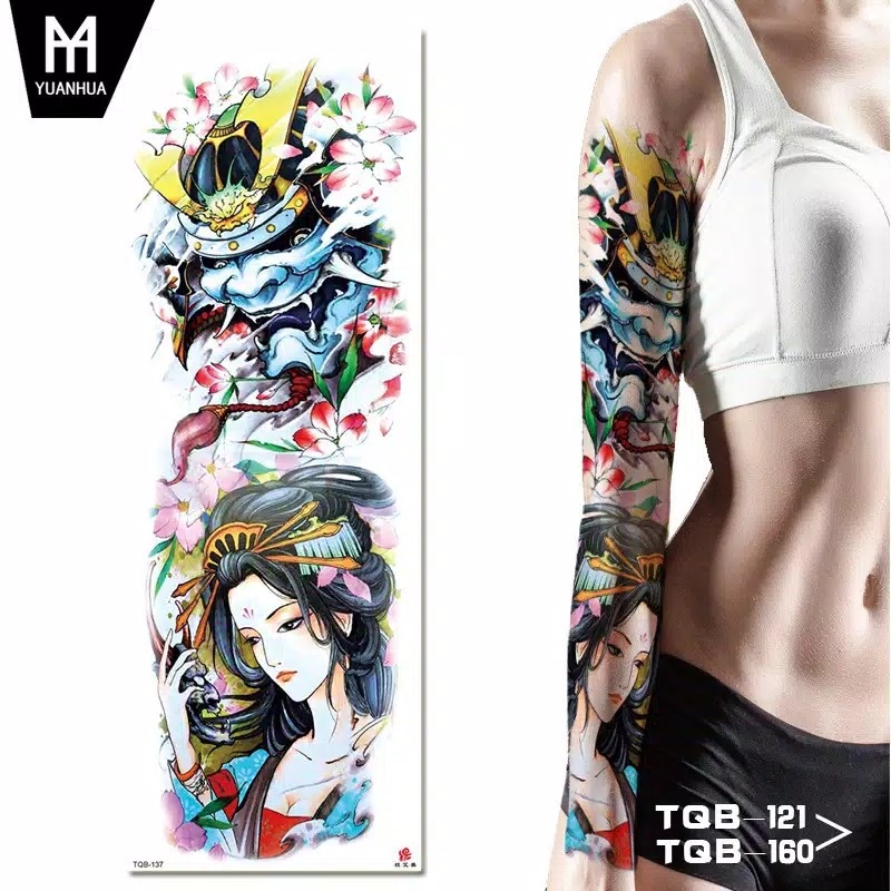 TATO FULL TANGAN TATTO TEMPORARY TEMPORER FULL ARM SERI TERBARU VIRAL