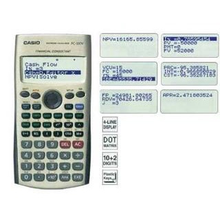 

Casio Fc 100V - Financial Calculator