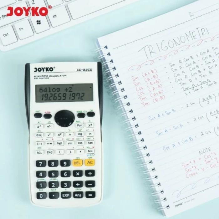 

Scientific Calculator / Kalkulator Ilmiah Joyko Cc-23 240 Functions