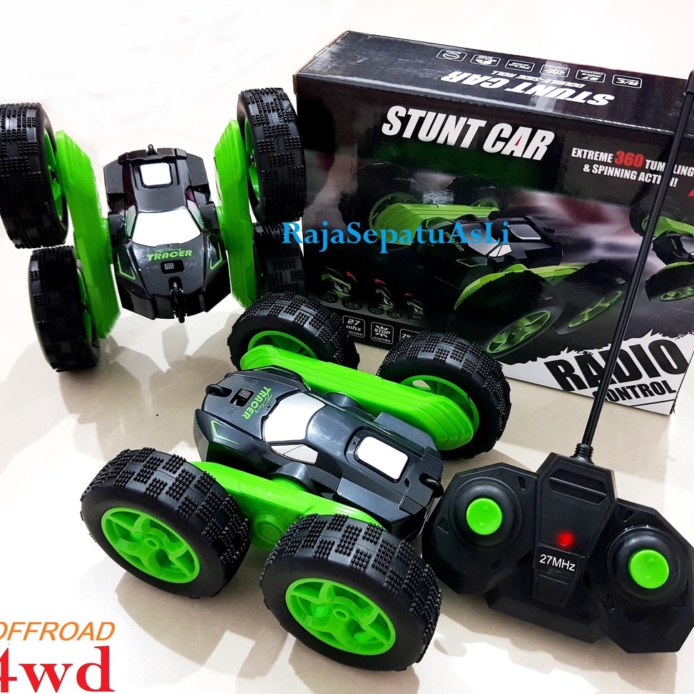 ・MUF MOBIL REMOTE MAINAN ANAK RC STUNT CAR / RC FLIP CAR / MOBIL REMOT ARDILES c Premium •.