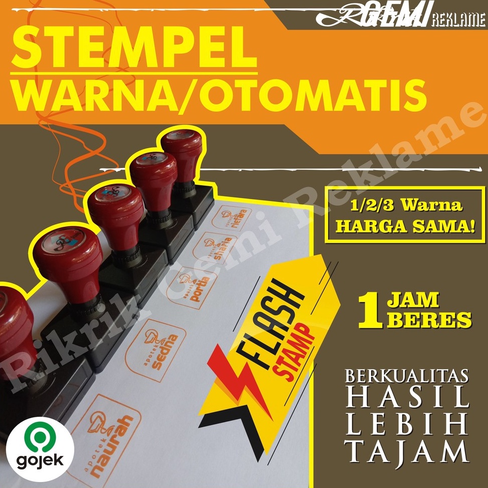 

srmc -95 Stempel Custom Murah Stempel Otomatis 304