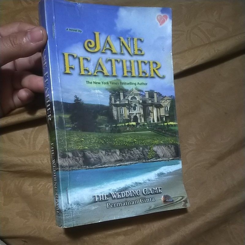 novel pemainan cinta by Jane feather terjemahan harlequin preloved bekas murah dastan hisrom