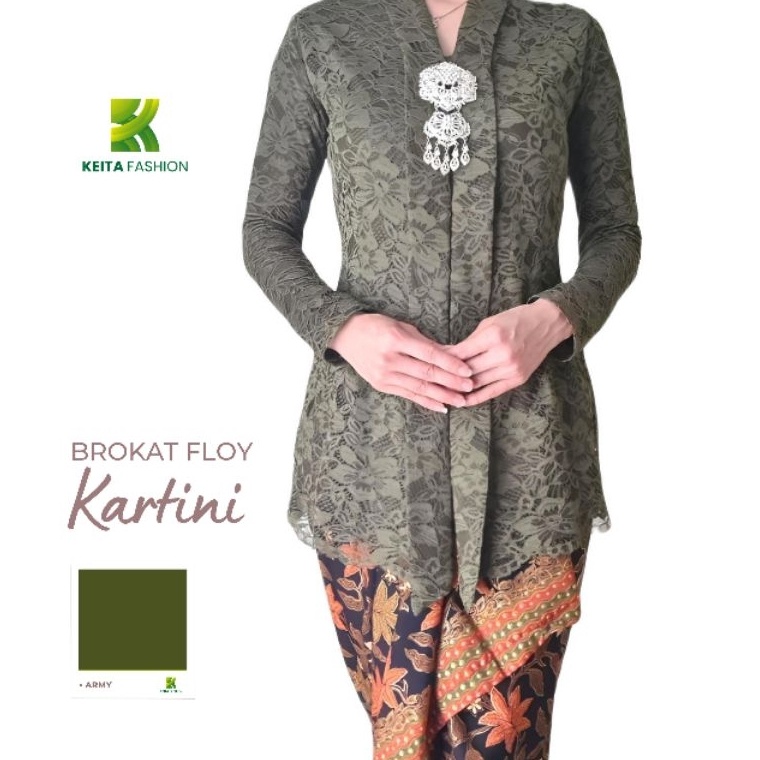 Paling Sesuai.. Setelan Kebaya Modern - Kebaya Kartini Lengan Panjang - Kebaya Mona Long - Kebaya Ka
