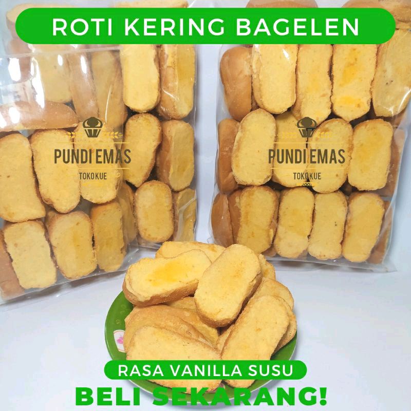 

ROTI BAGELEN KERING BANDUNG GURIH MANIS/ KUE BAGELEN KERING BANDUNG KEJU