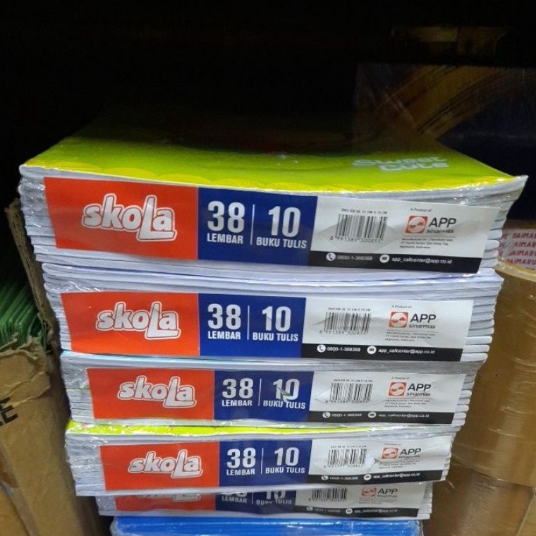 

[PROMO WG7H] (PAK) Buku Tulis 38 Lembar SIDU Skola BPT