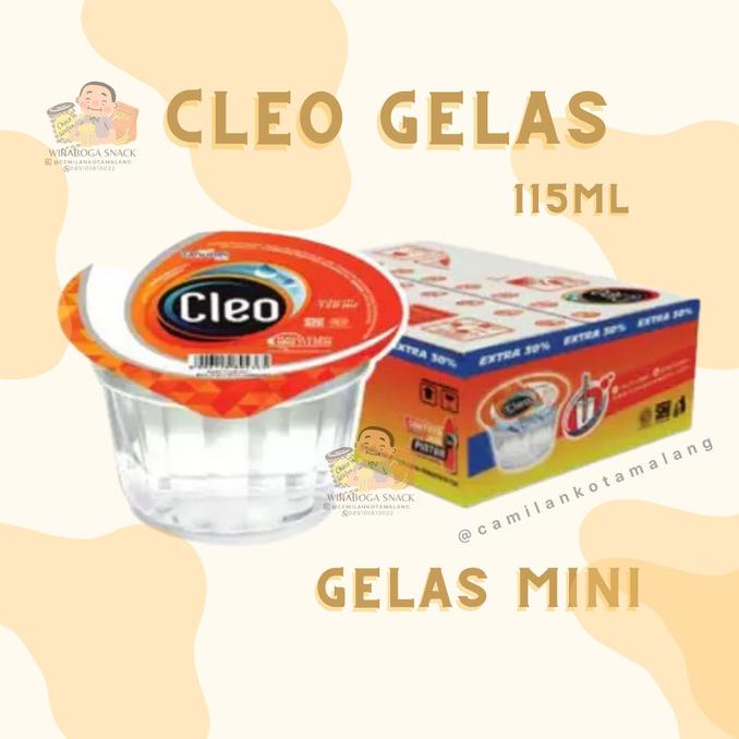 

roc01 CLEO GELAS MINI 115ML / CLEO AIR MINERAL GELAS