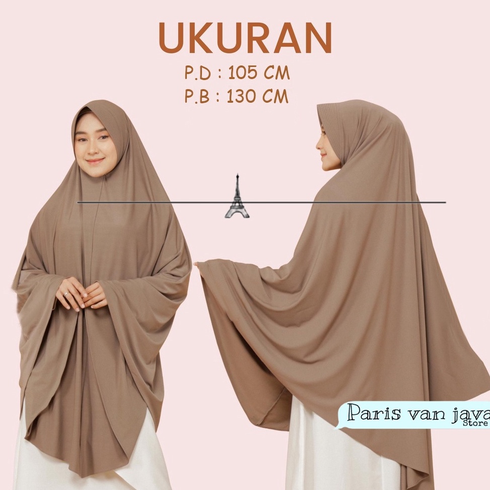 xwzx -79 Hijab Khimar Bergo Hamidah Jumbo XXL Spandek Jersey | Jilbab Mukena Bergo Simple Pad XXL Sp