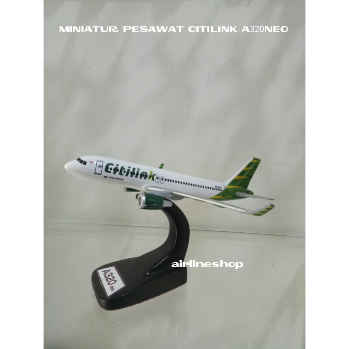 PROMO MINIATUR PESAWAT CITILINK A320NEO TERBARU
