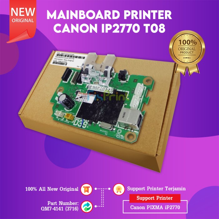 Board Printer Canon IP2770 T08 Mainboard IP 2770 Motherboard Canon New